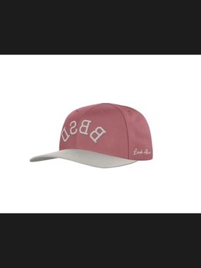 Invicta BBSD Dusty Rose & Light Gray Snapback Cap with Embroidered Logo